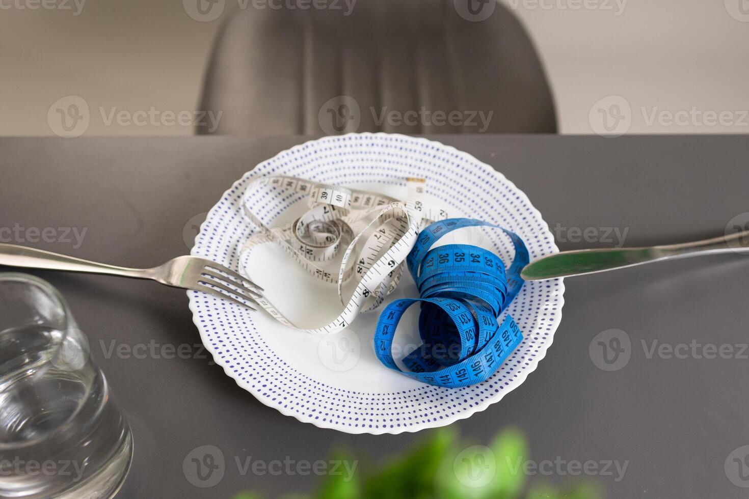Measuring Tools Arranged on a Plate A Distinct and Unique Perspective Worth Exploring photo