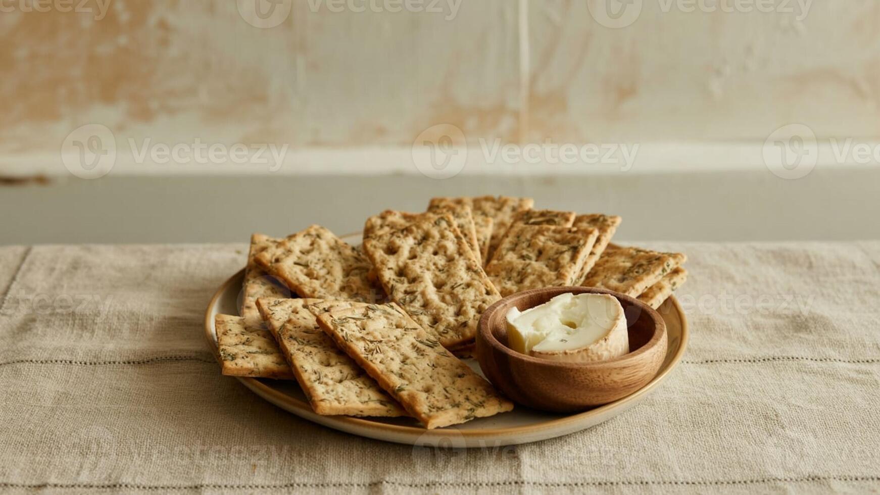 a wa ffle in the sha pe of a ra bbit with ice crea m on a wooden boa rd with powdered suga r sprinkled on it photo