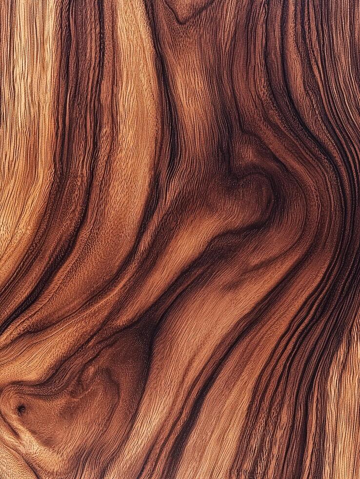Detailed and intricate close up view of wooden surface grain photo