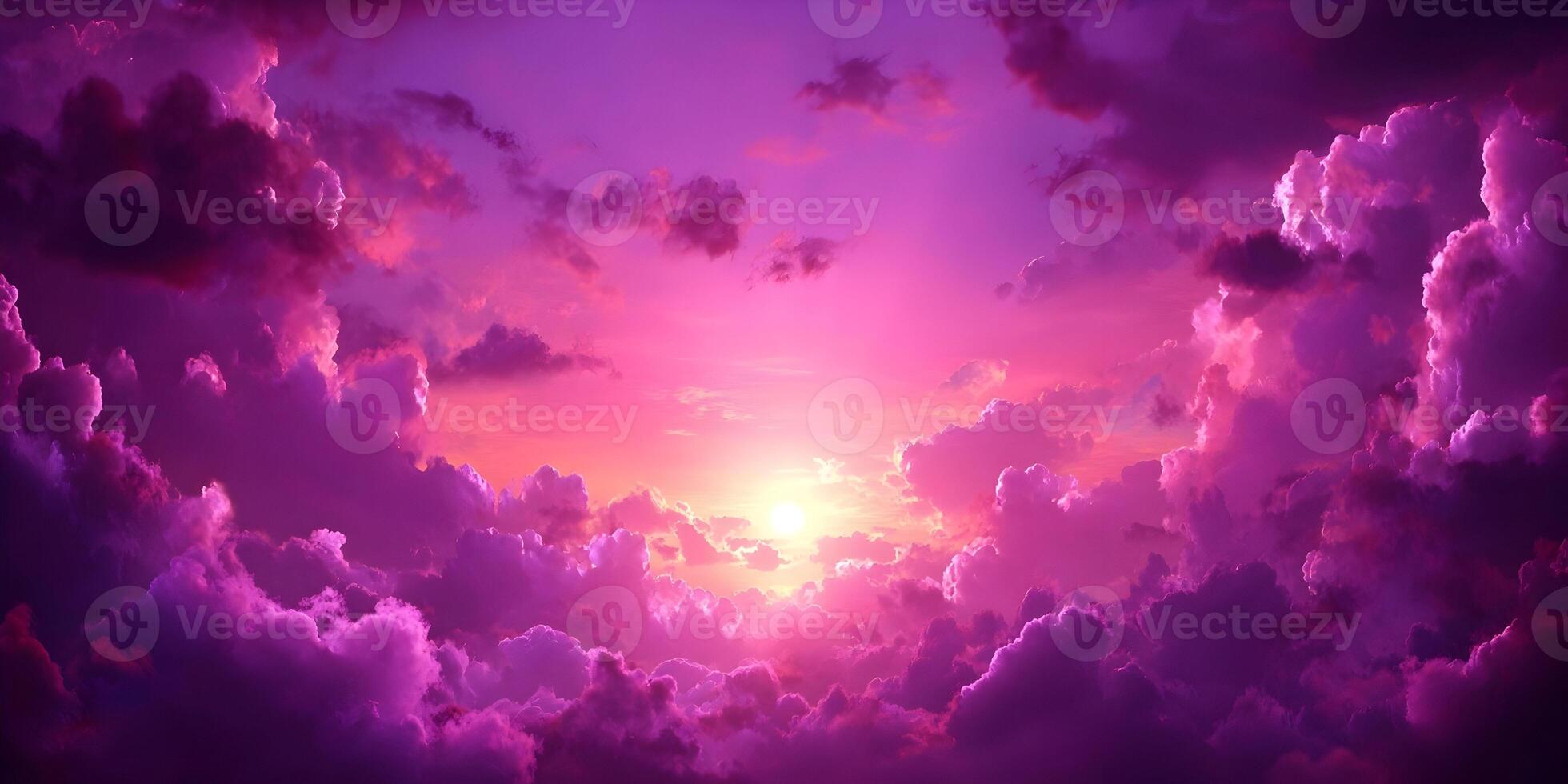Pink Purple Sunset Cloudscape Dramatic Sky Sunrise photo