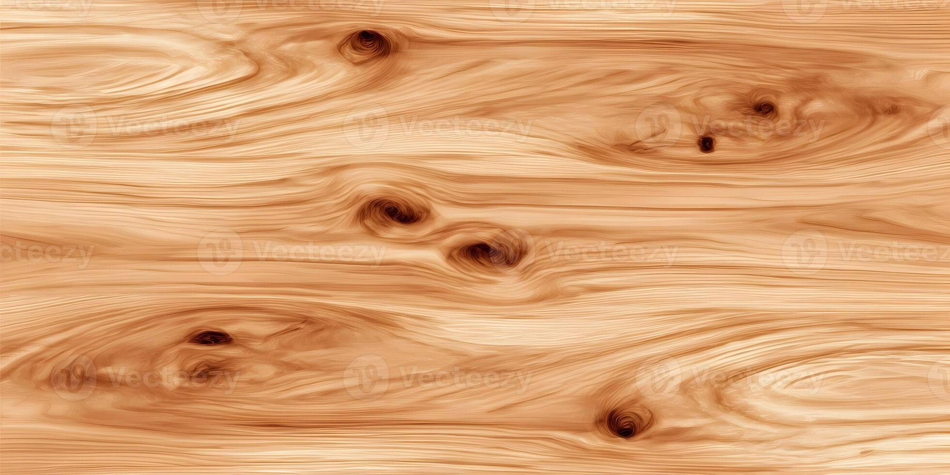 Light Brown Wood Texture Seamless Grain Pattern Knots photo