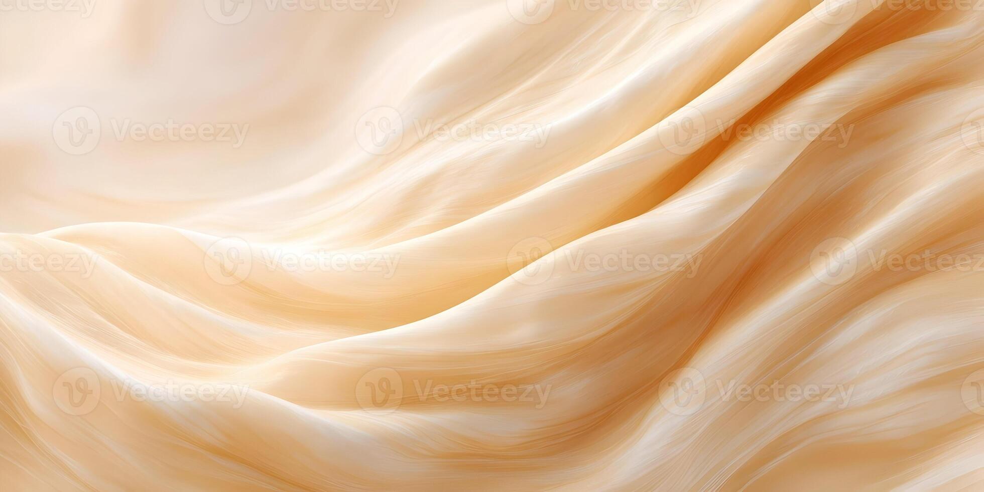 Abstract Beige Fabric Drape Smooth Soft Texture Background photo