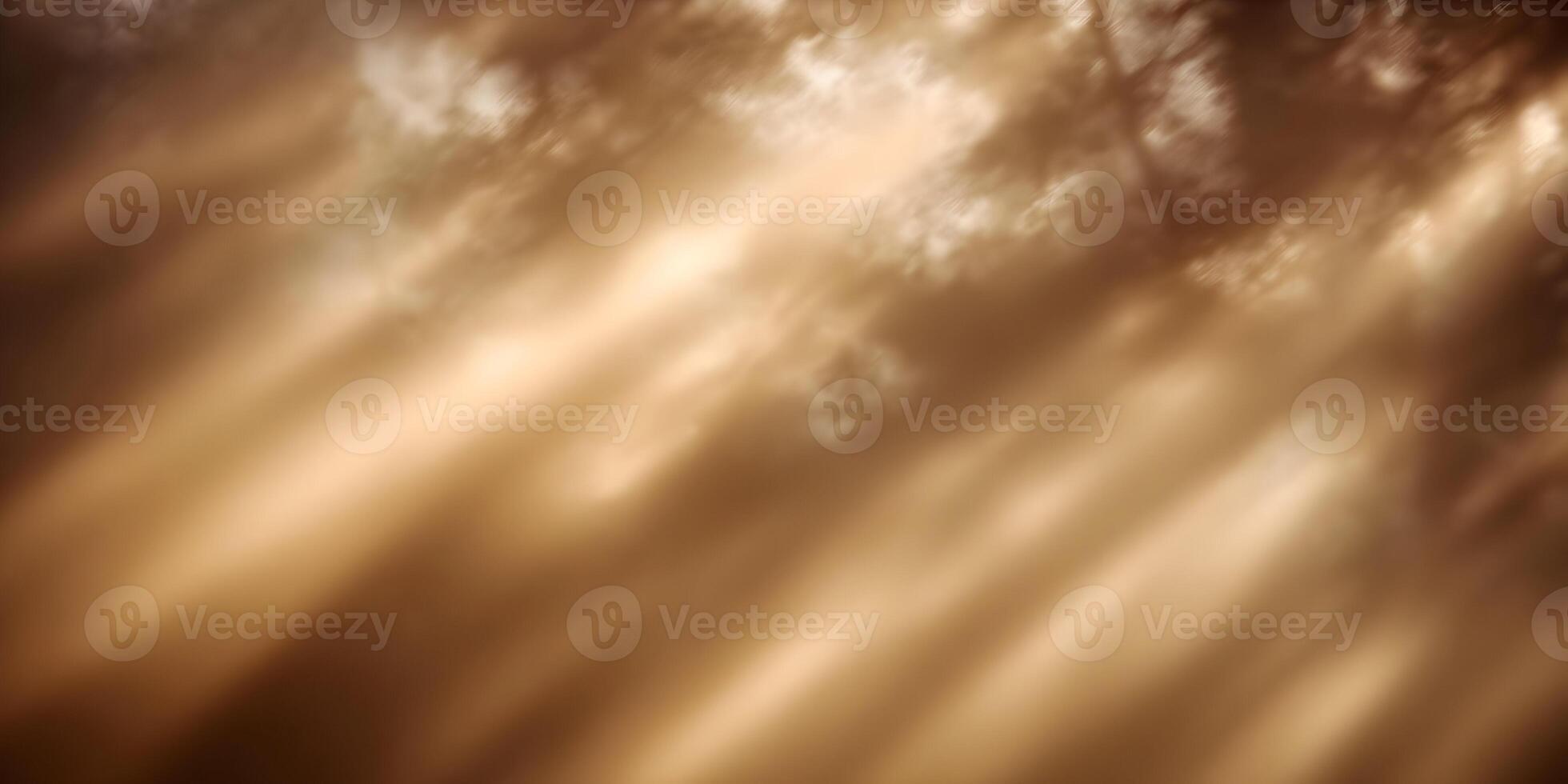 Golden Sunlight Rays Through Clouds Abstract Background photo