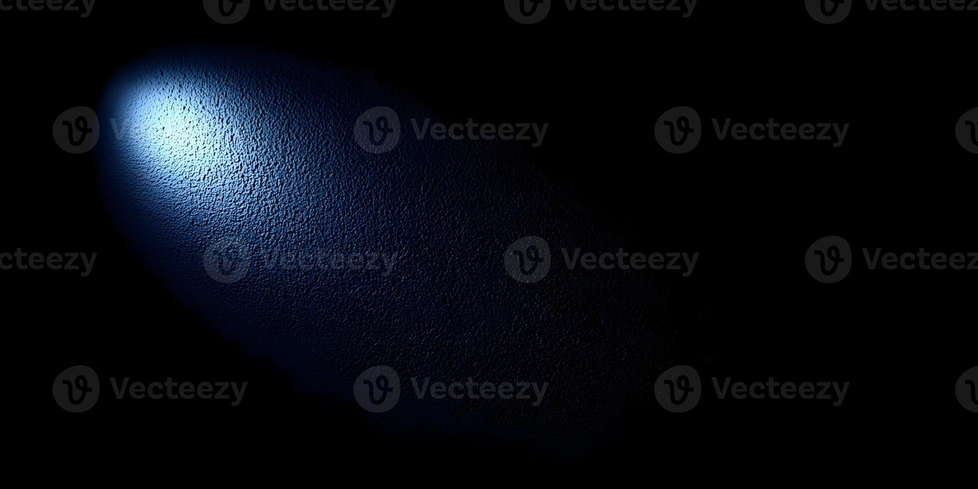Dark Blue Textured Background Spotlight Illumination photo
