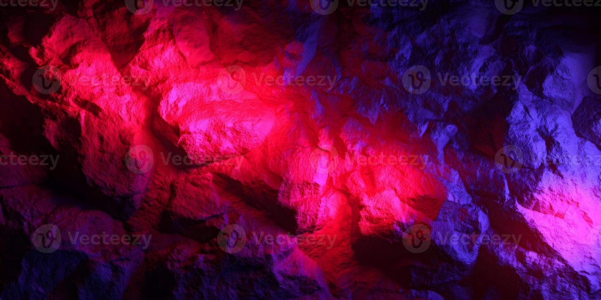 Pink and Purple Rock Texture Illuminated Background photo