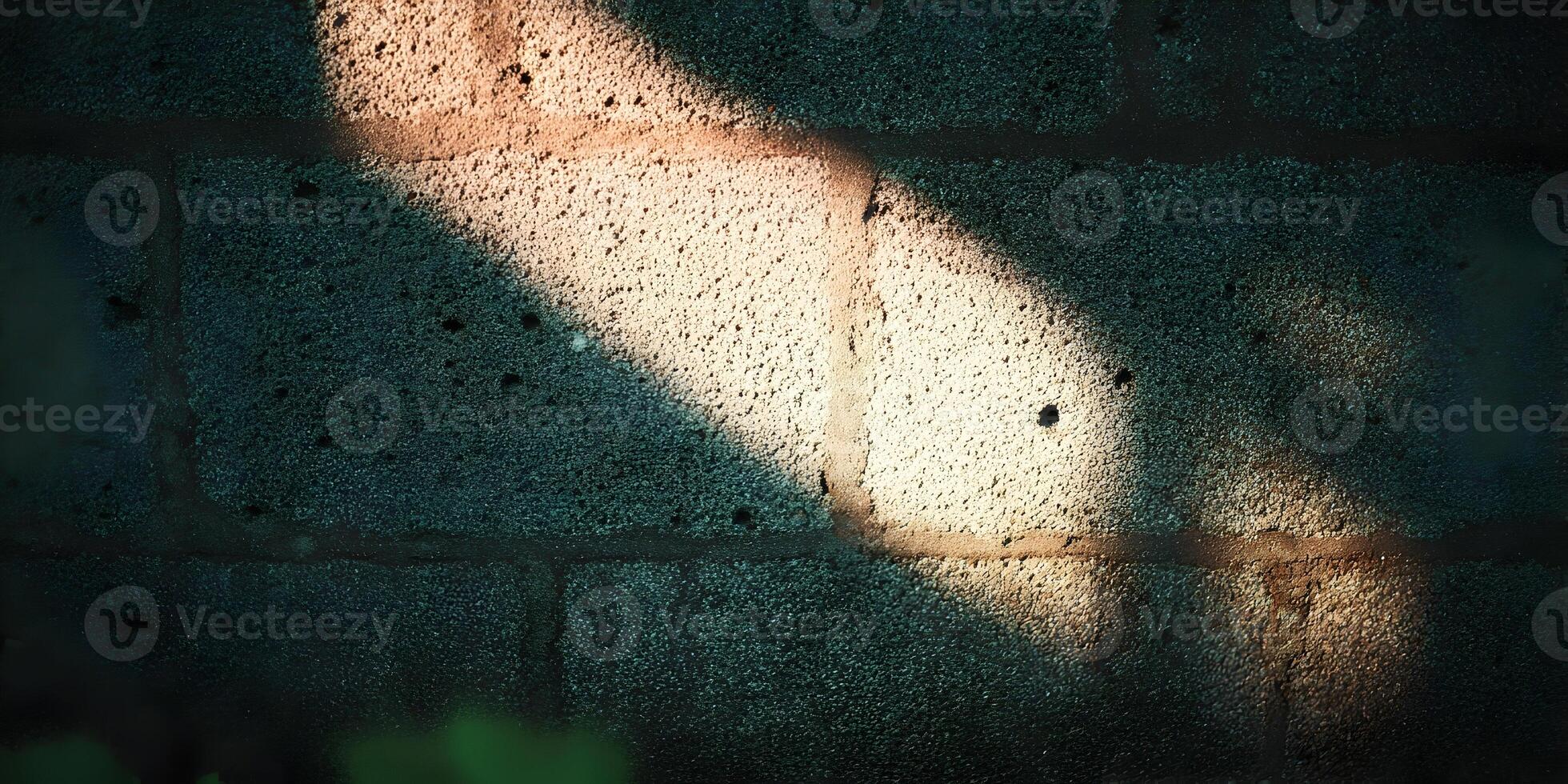 Sunlight Shadow on Grey Concrete Block Wall Texture photo