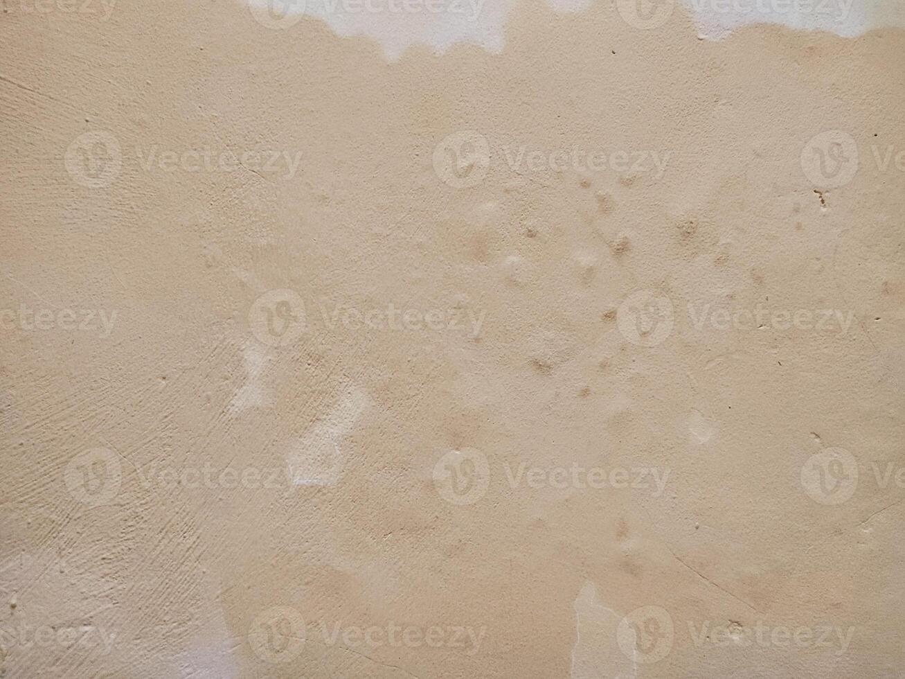 Wall with a white paint on it photo