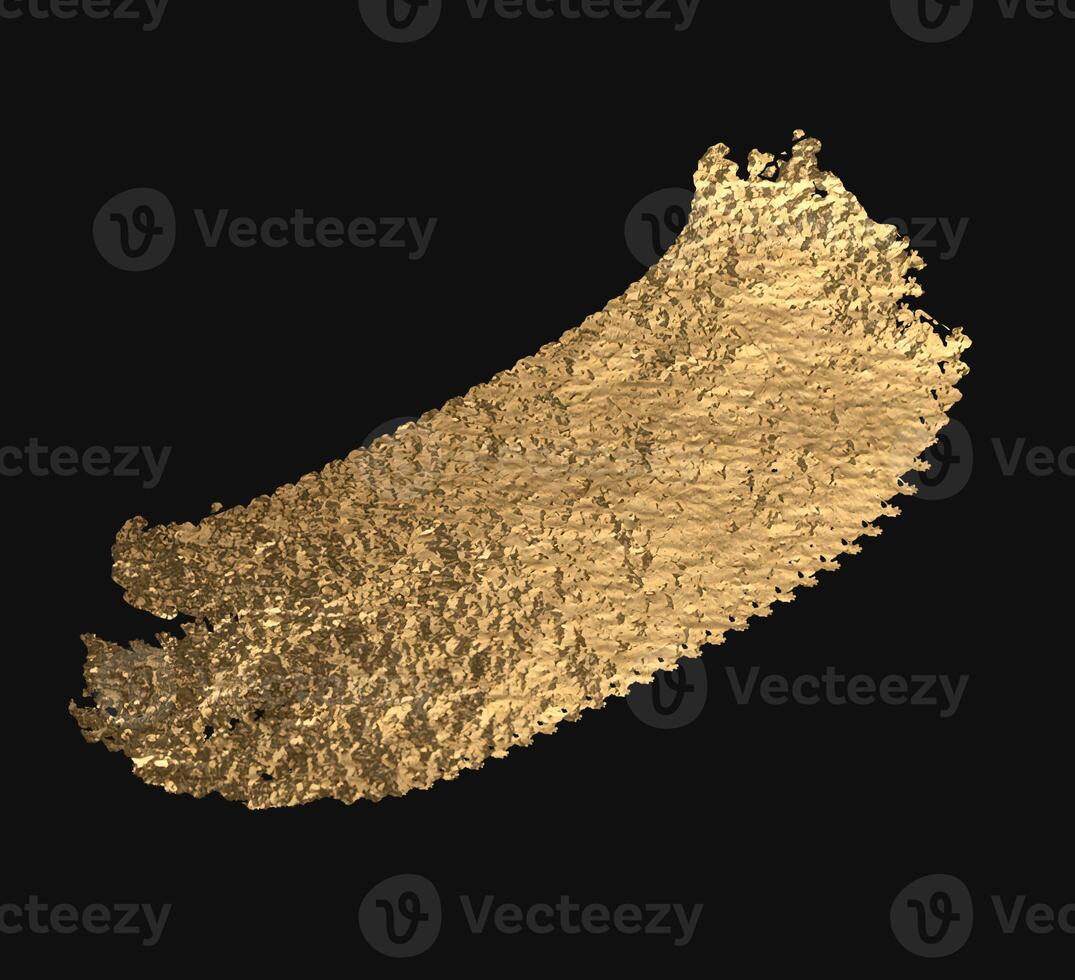 Golden smudge texture with premium shine and paintbrush strokes. Chic design in yellow with grunge photo