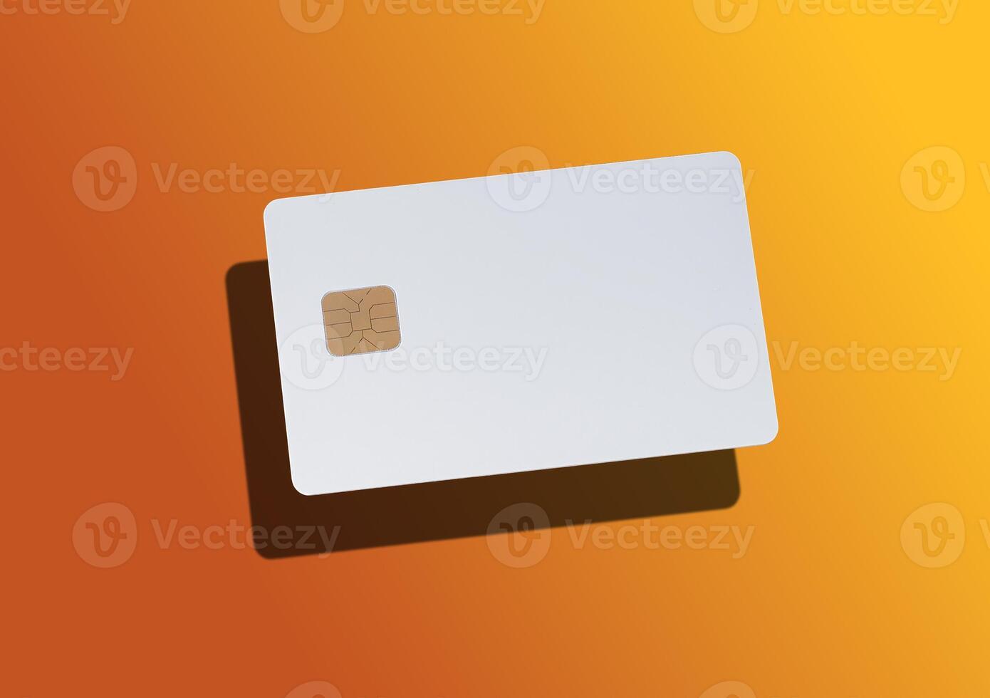 Credit card levitating with modern finance concepts. Payment, cashback, and online shopping using photo
