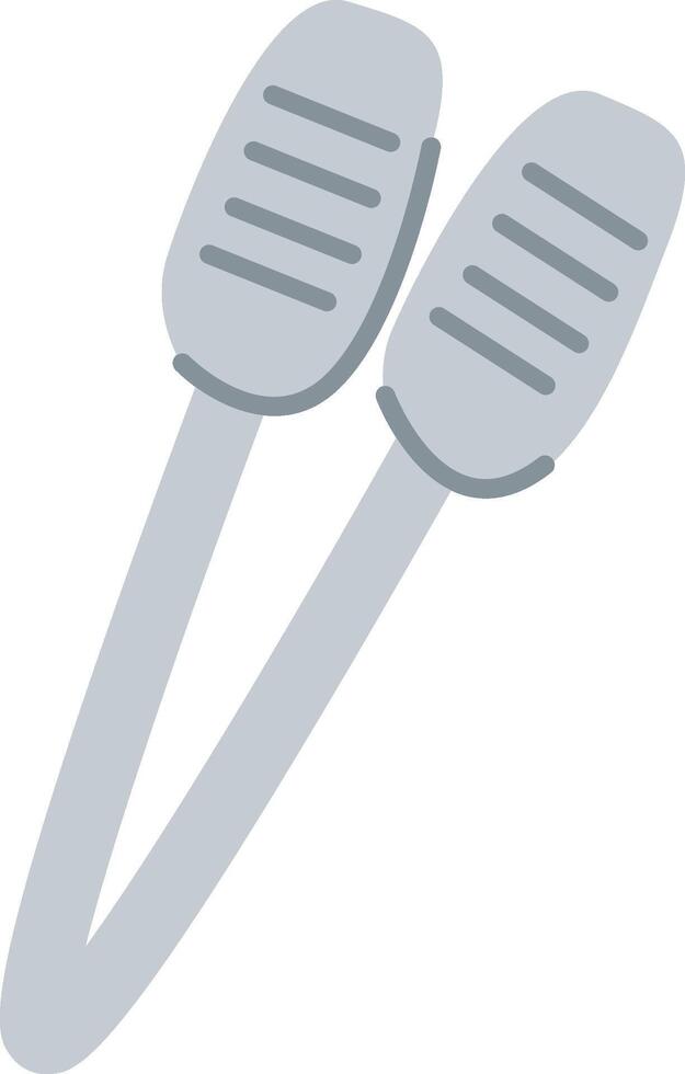 Barbecue Tongs Hand Drawn vector