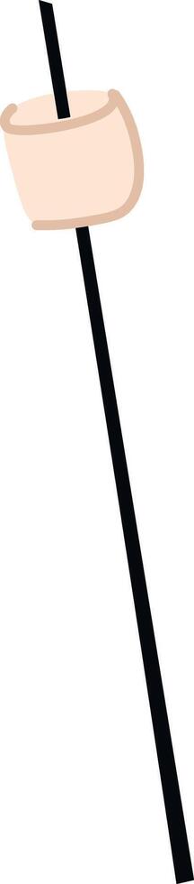 Marshmallow on a Stick vector