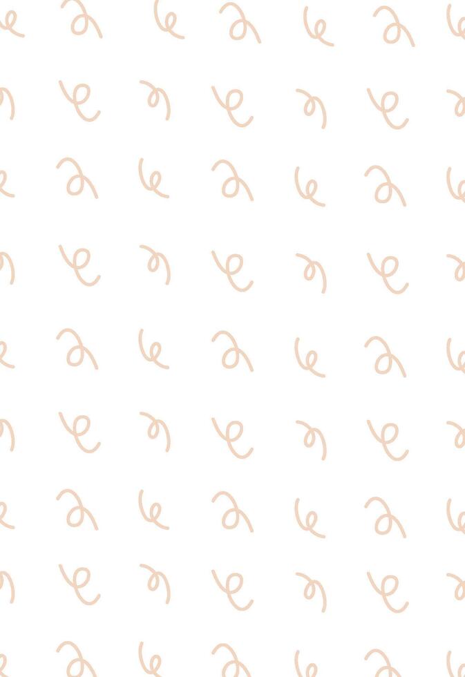 Seamless Handwritten Letter Pattern Background vector