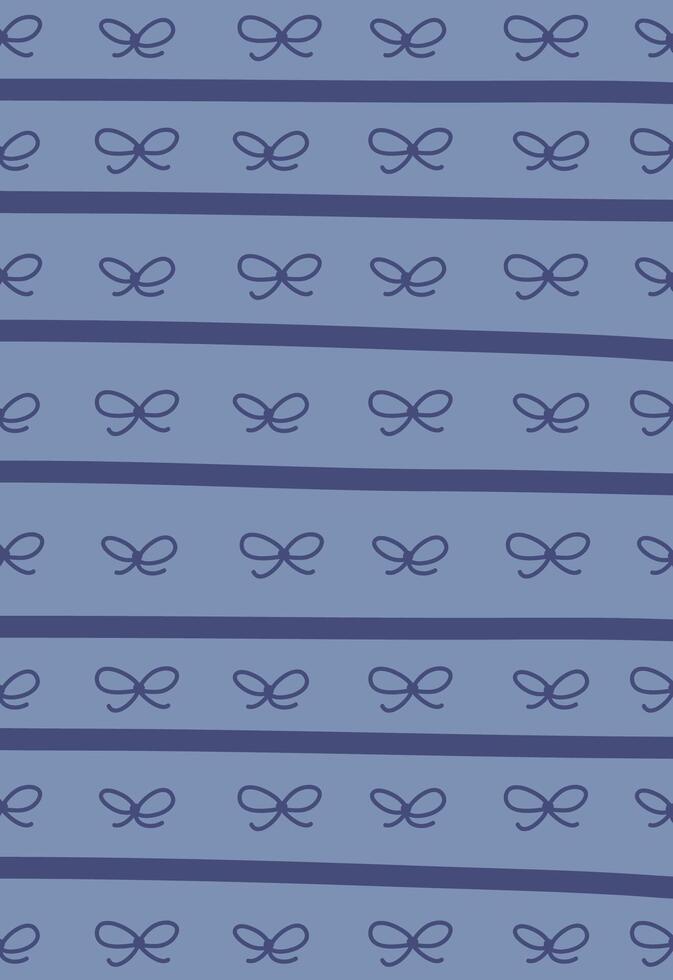 Seamless Bow Background vector