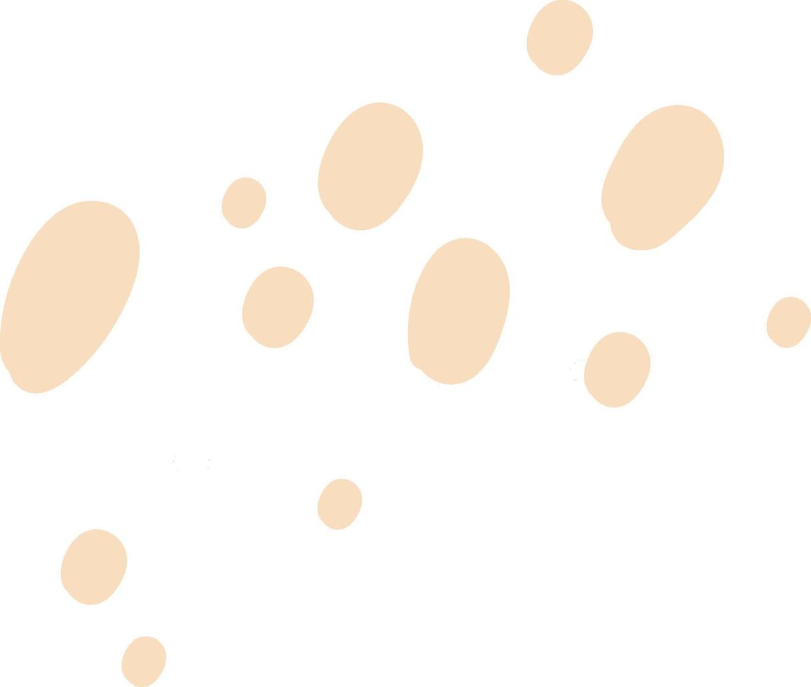 Abstract Oval Shapes Pattern vector