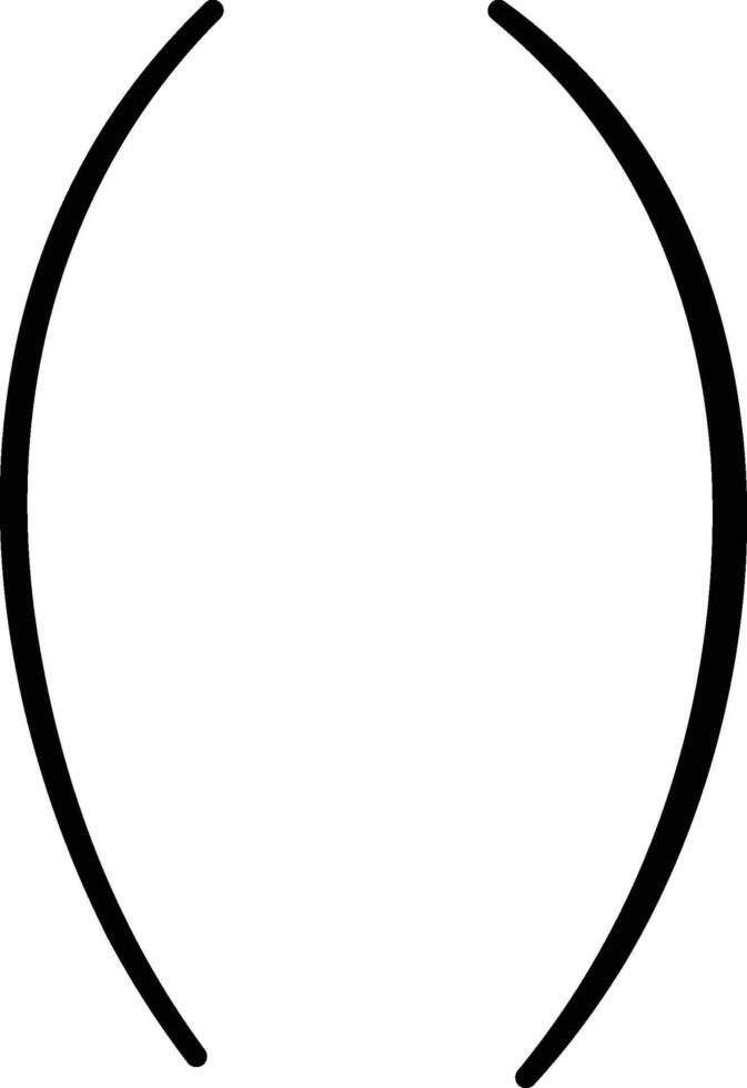Text Symbol Brackets Pair vector