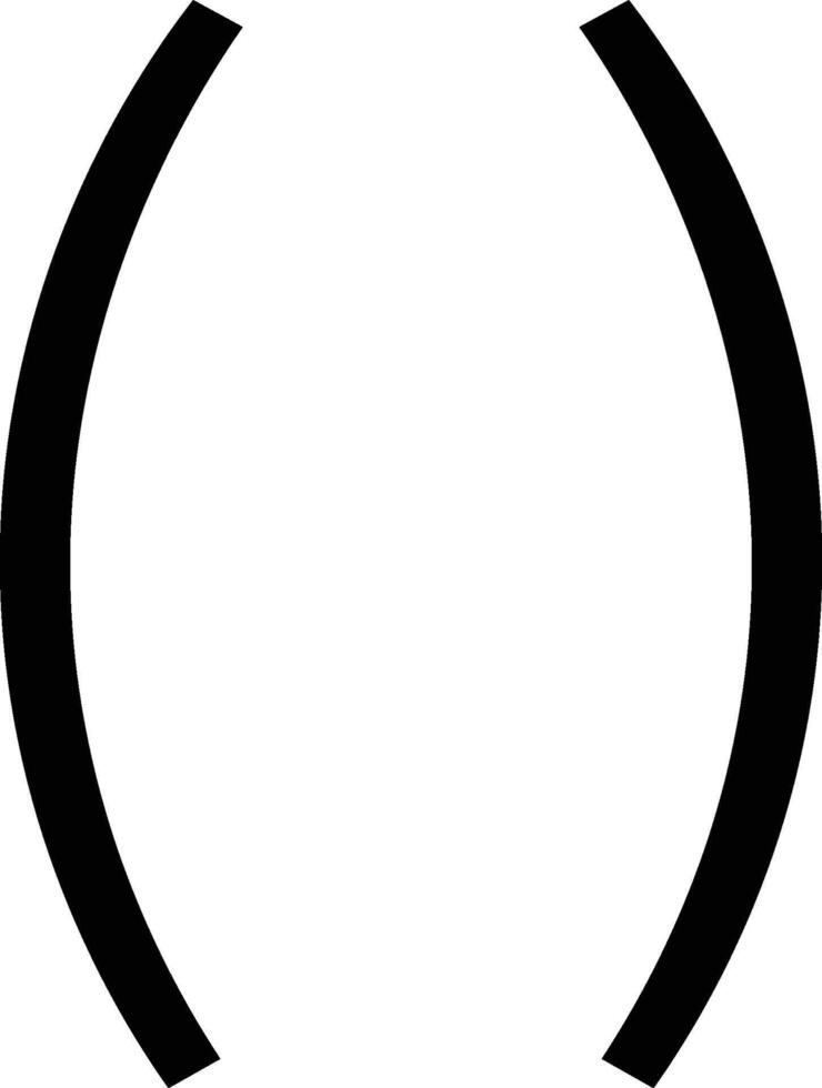 Text Frame Brackets vector