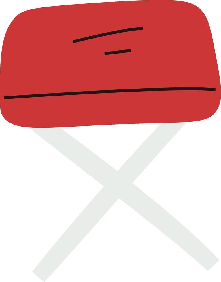 Modern Director's Chair vector