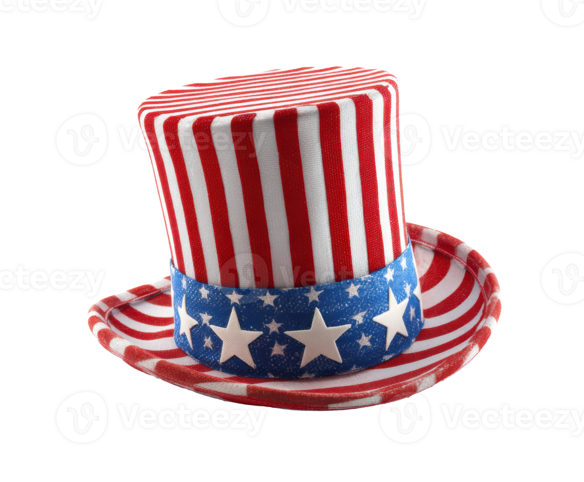 Fun patriotic hat for festive celebrations and events png