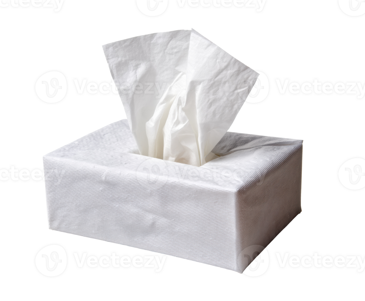 Soft tissue box for daily use and personal care at home png