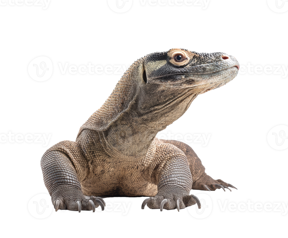Graceful reptile with unique traits in natural light png