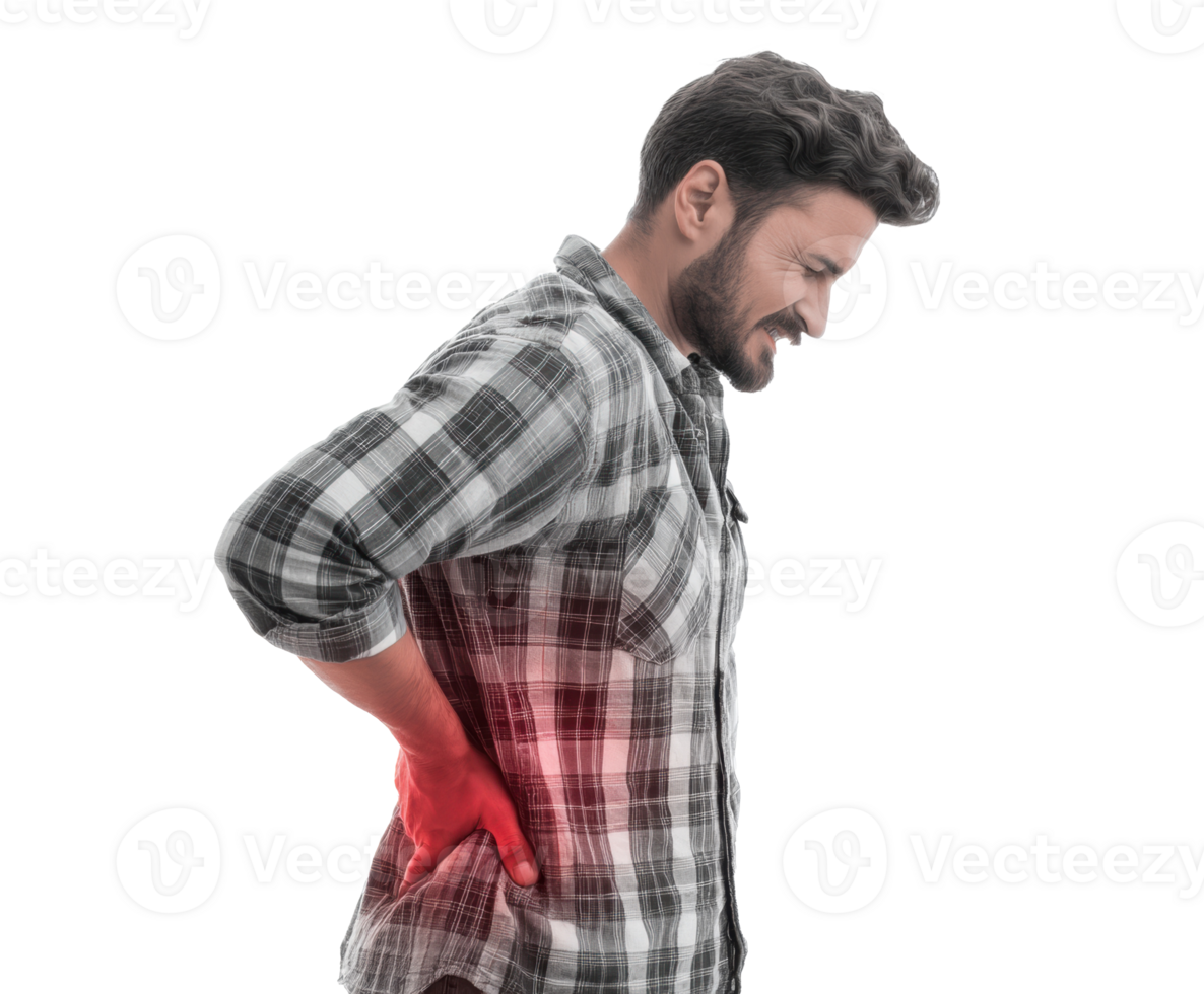 Understanding and managing back pain in men png