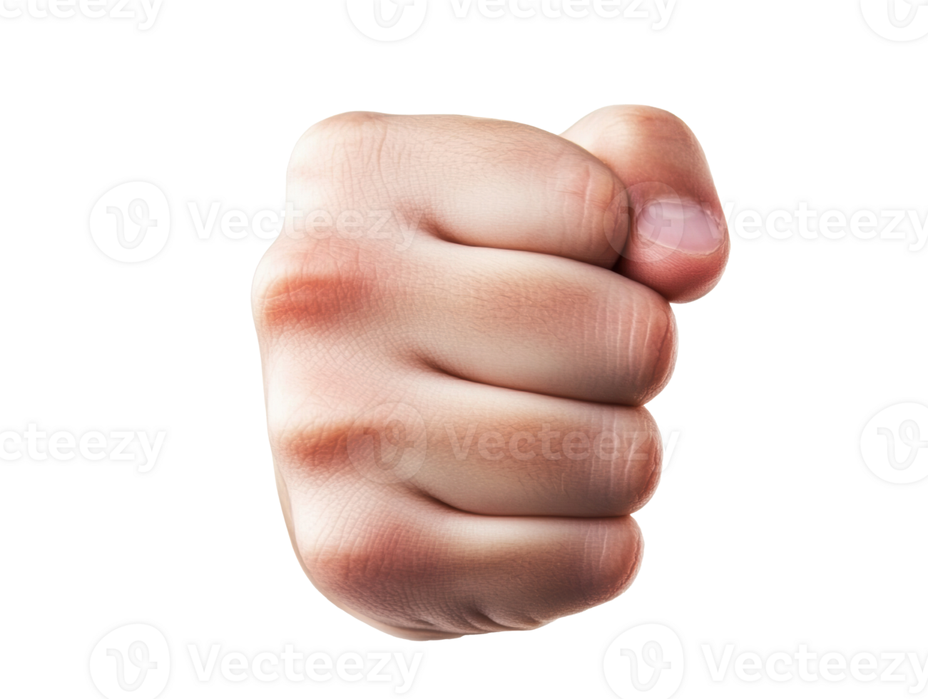 Fist gesture symbolizing strength and determination for motivation png