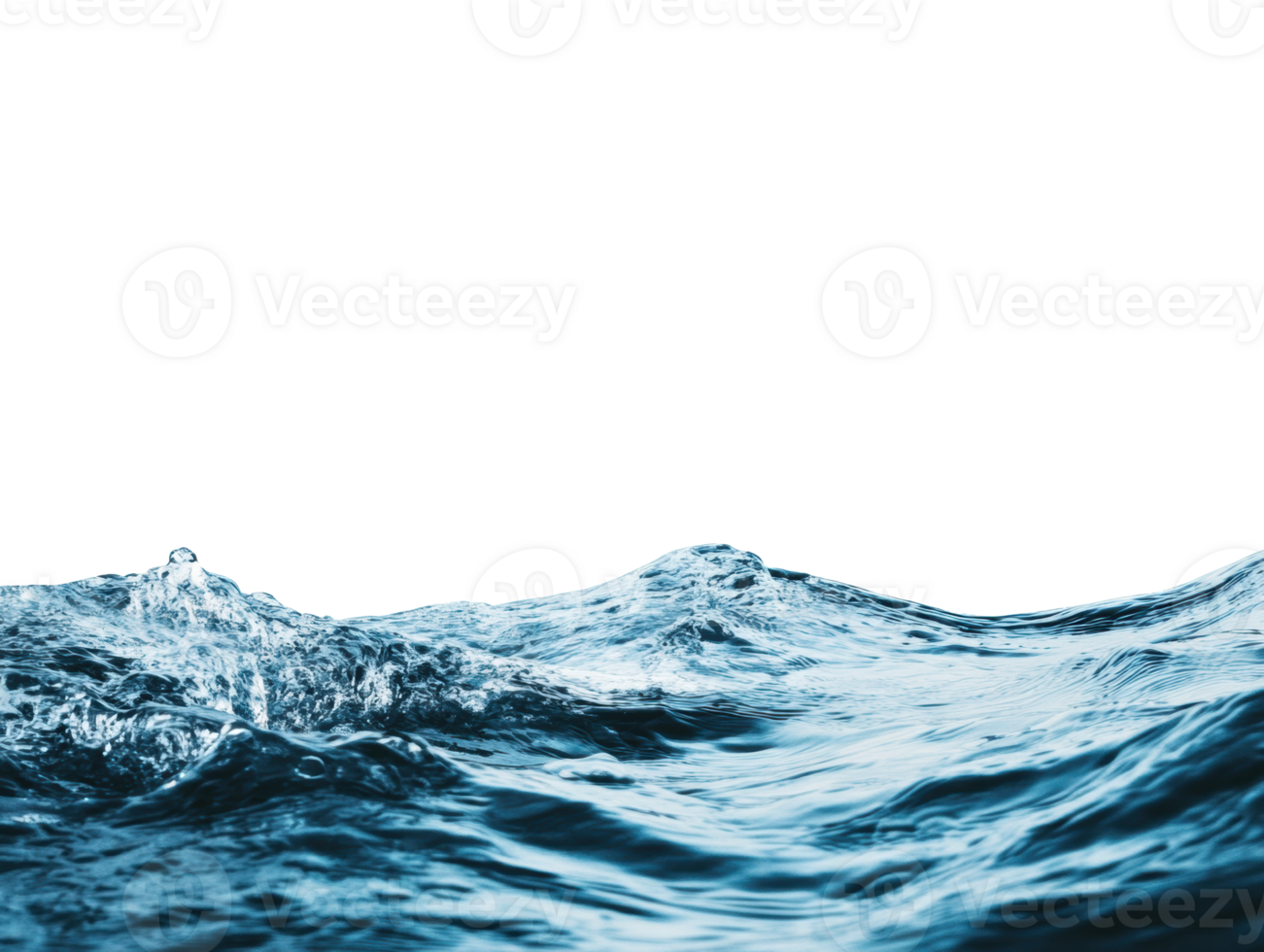 Gentle ocean waves lapping against the shore in bright daylight png