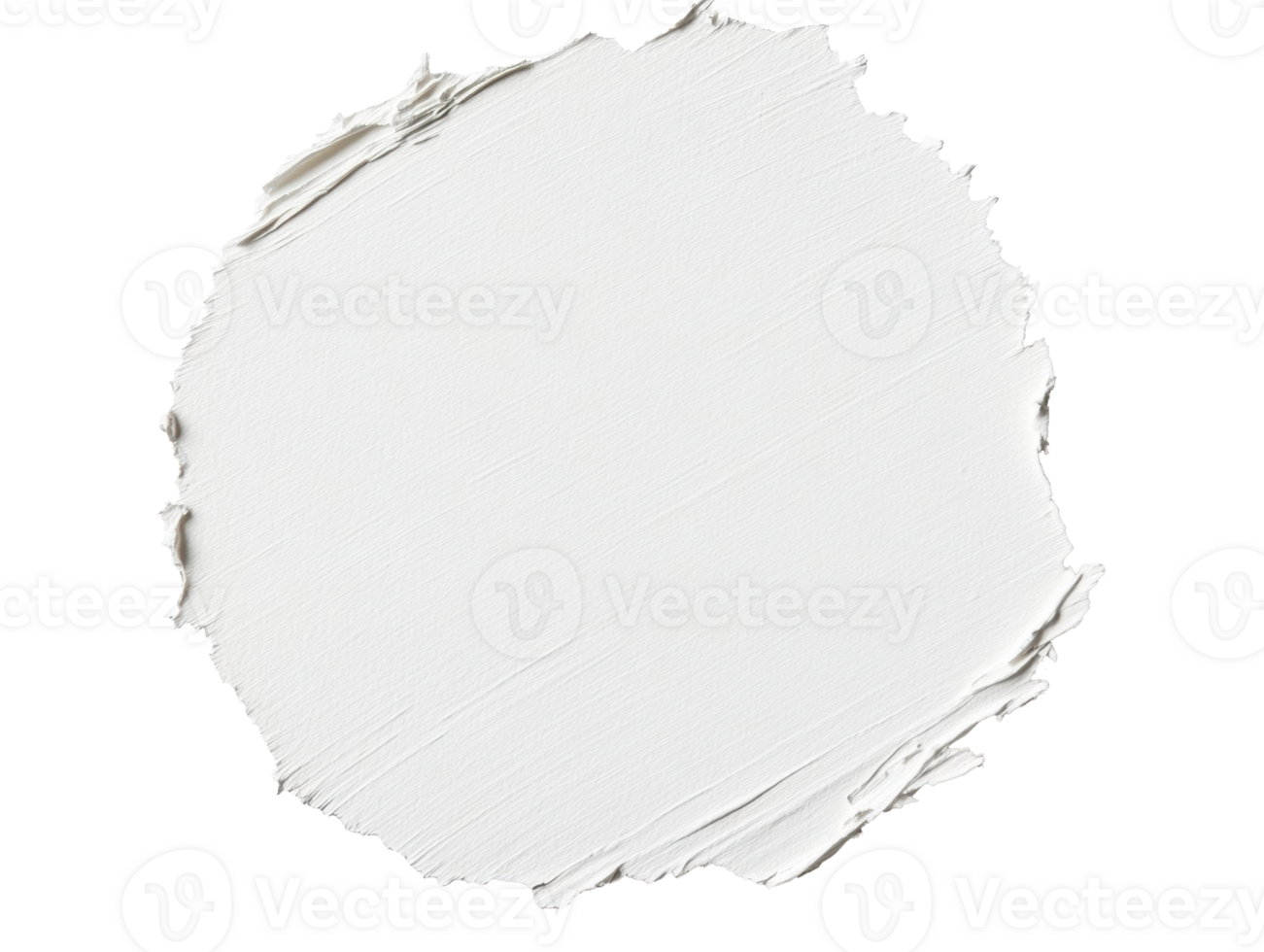 Textured circular canvas for art and design projects png