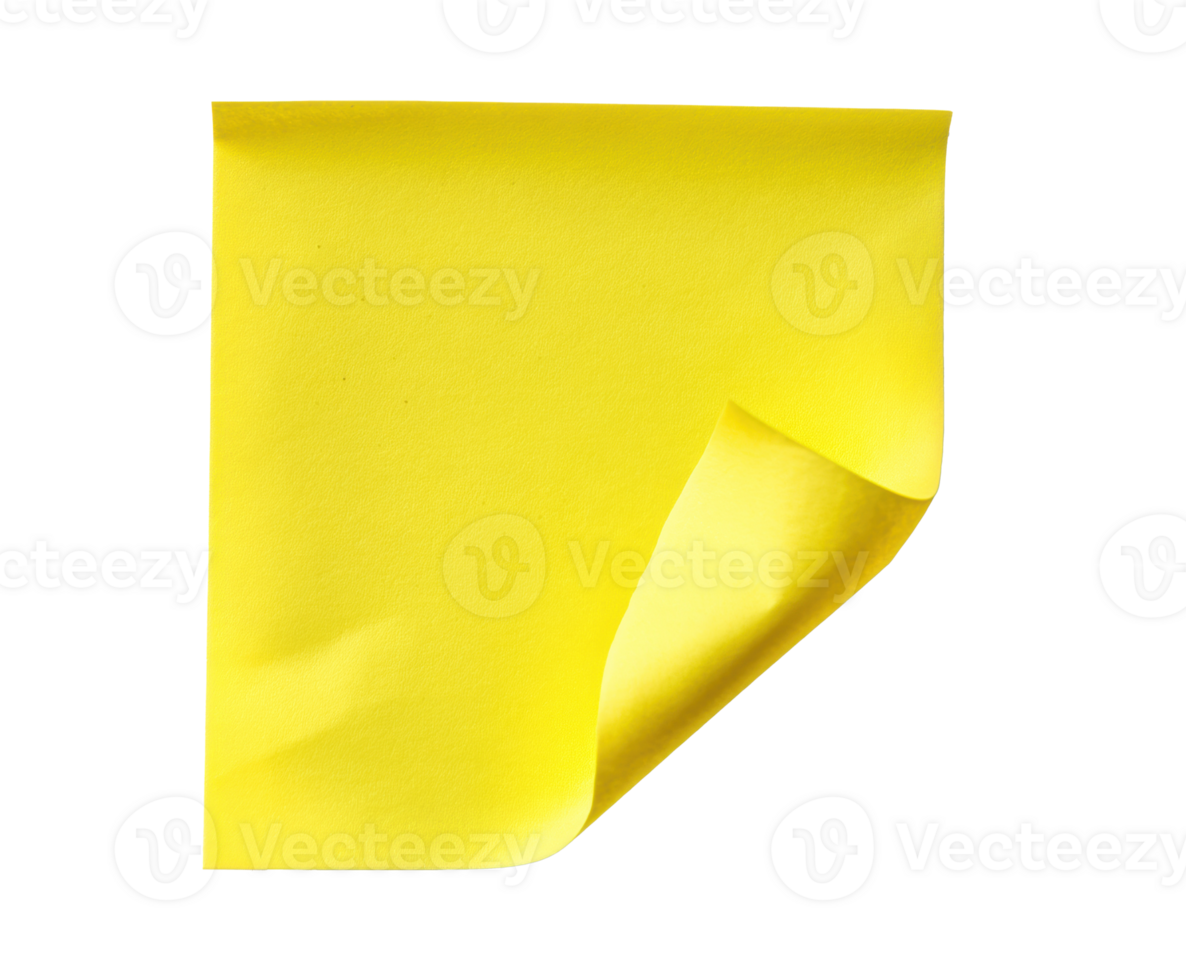 Bright yellow paper for creative projects and designs png