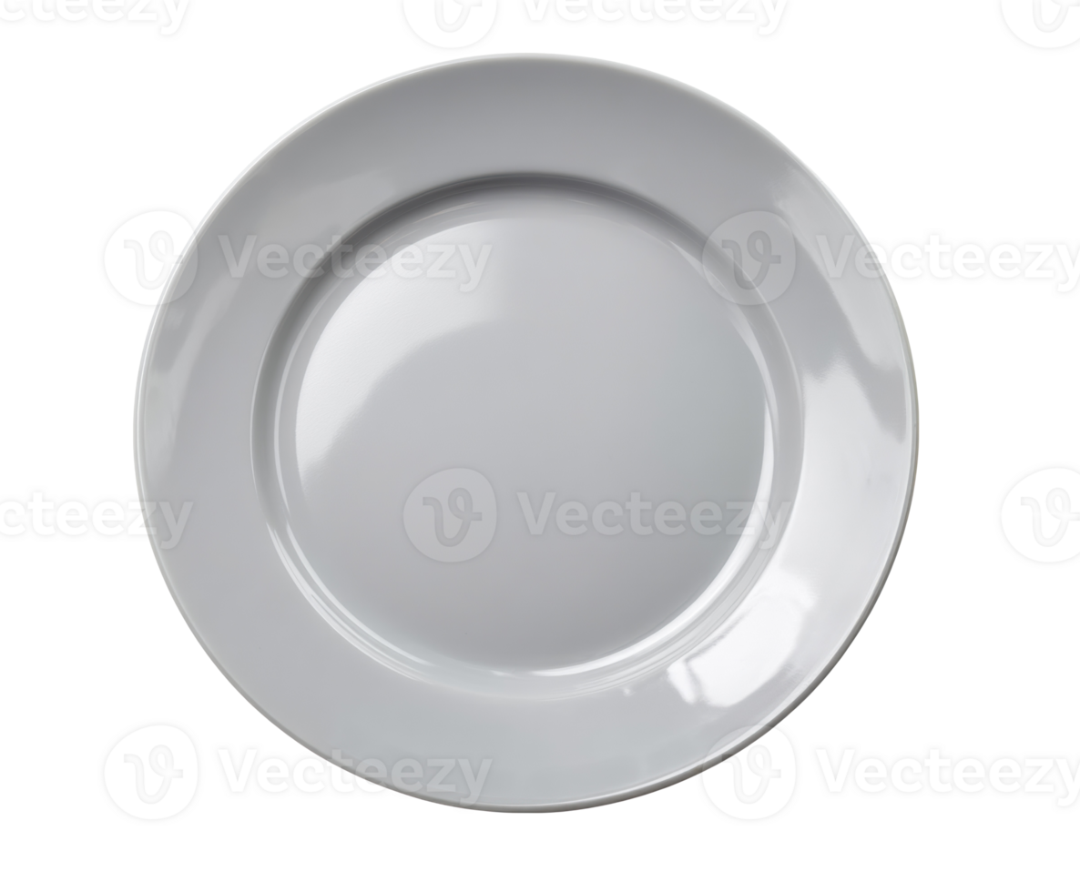Elegant round ceramic plate for dining and entertaining png