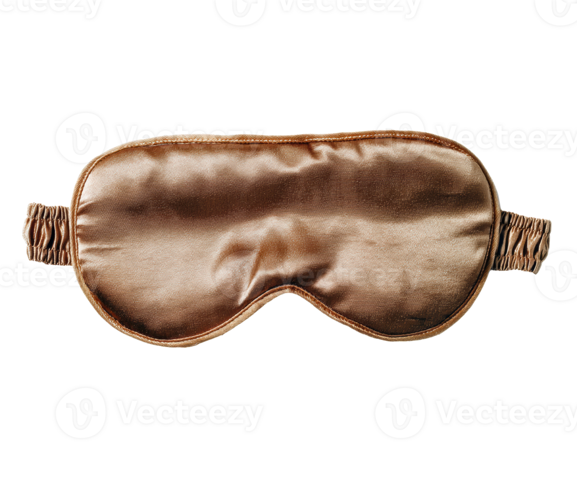 Elegant satin sleep mask for restful nights and relaxation png