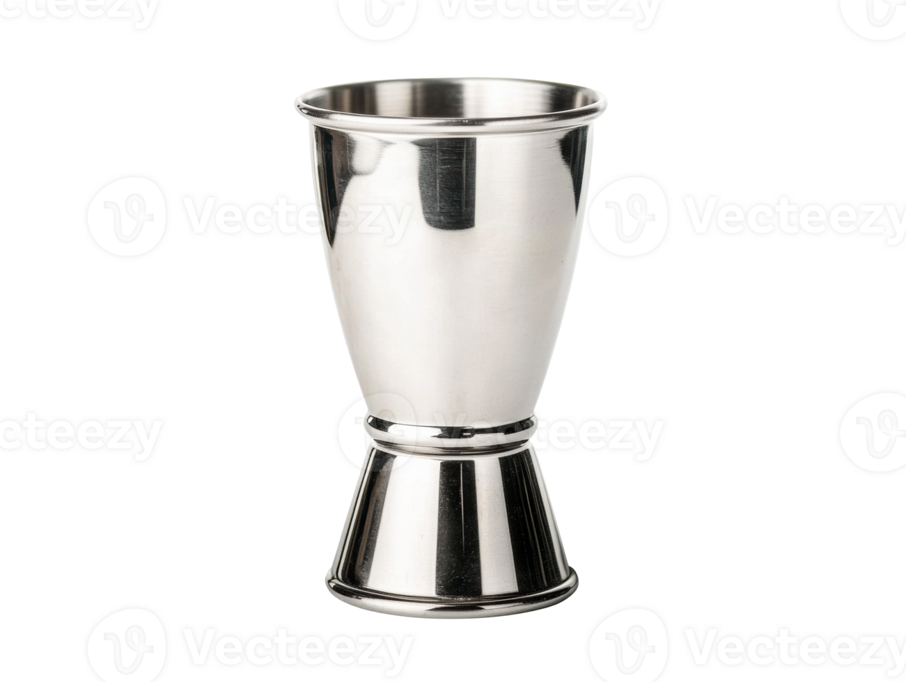 Elegant cocktail jigger for precise measurements in mixology png