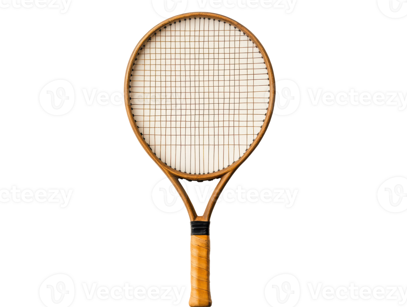 Vintage tennis racket for sports enthusiasts and collectors png