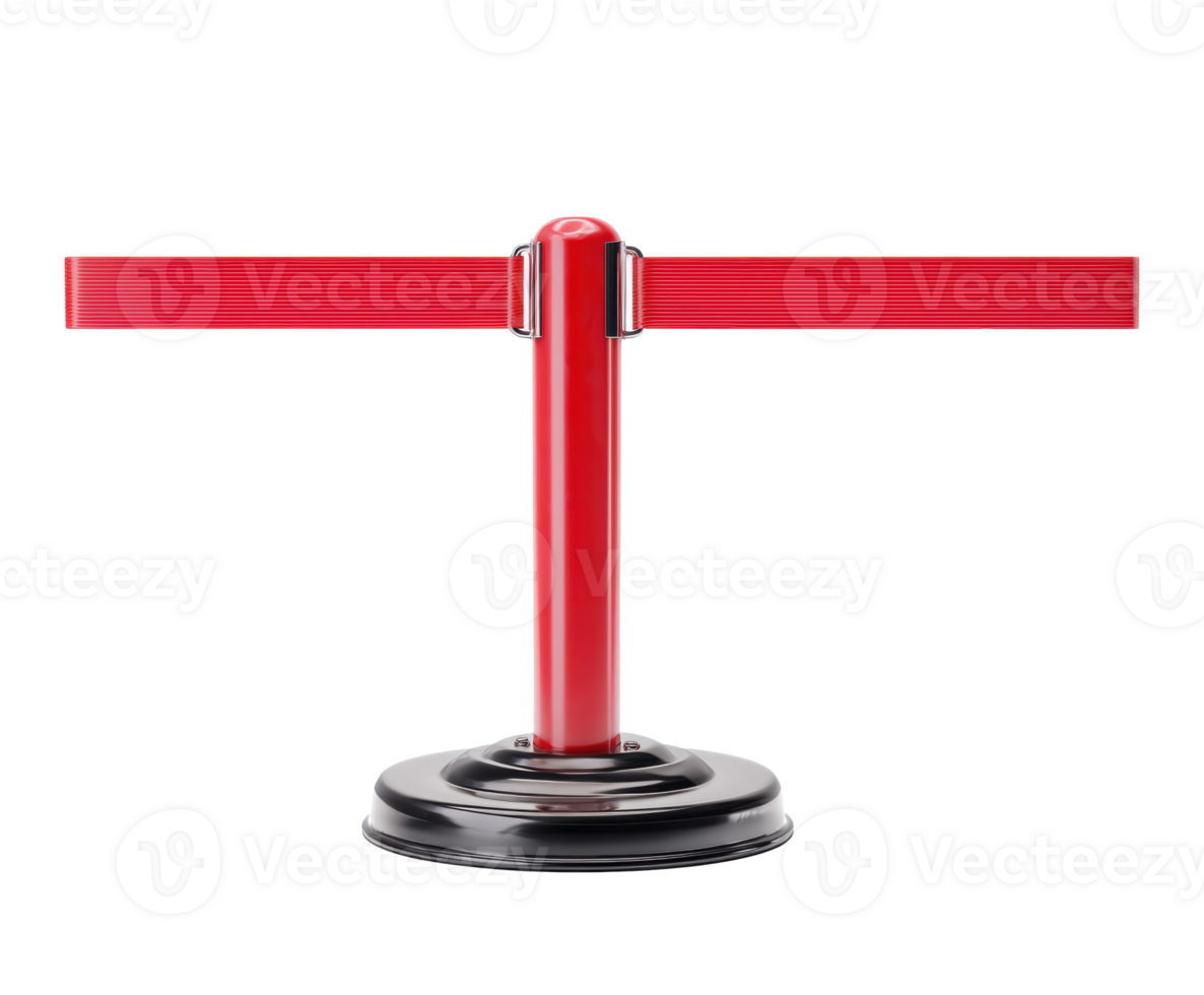 Queue management tool for events and venues in vibrant red color png