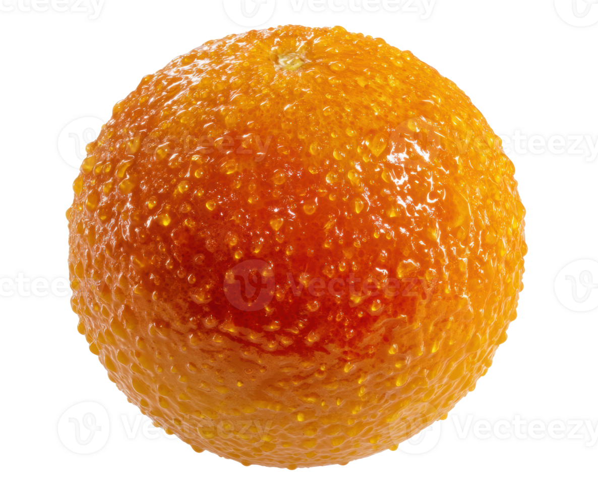 Orange fruit displayed on a clean surface with textured peel png