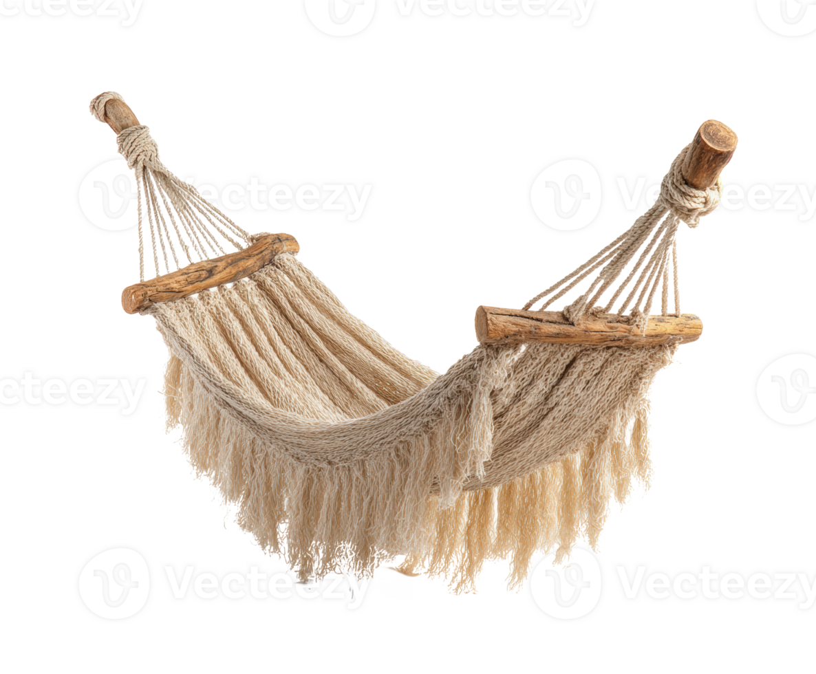 Relaxing hammock for outdoor leisure and enjoyment in summer days png