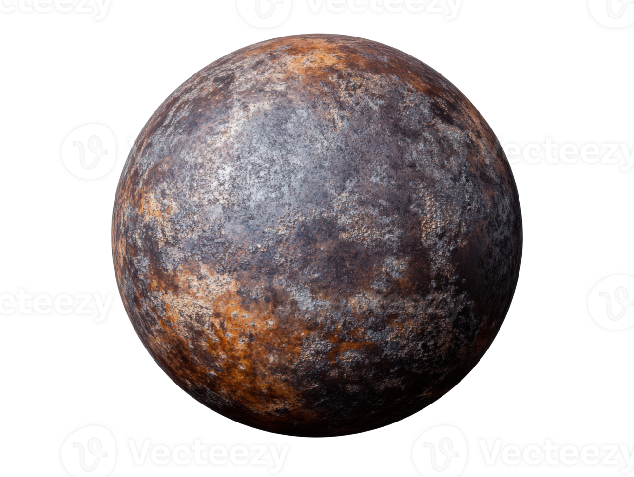 Detailed texture of a rocky surface representing a distant planet png