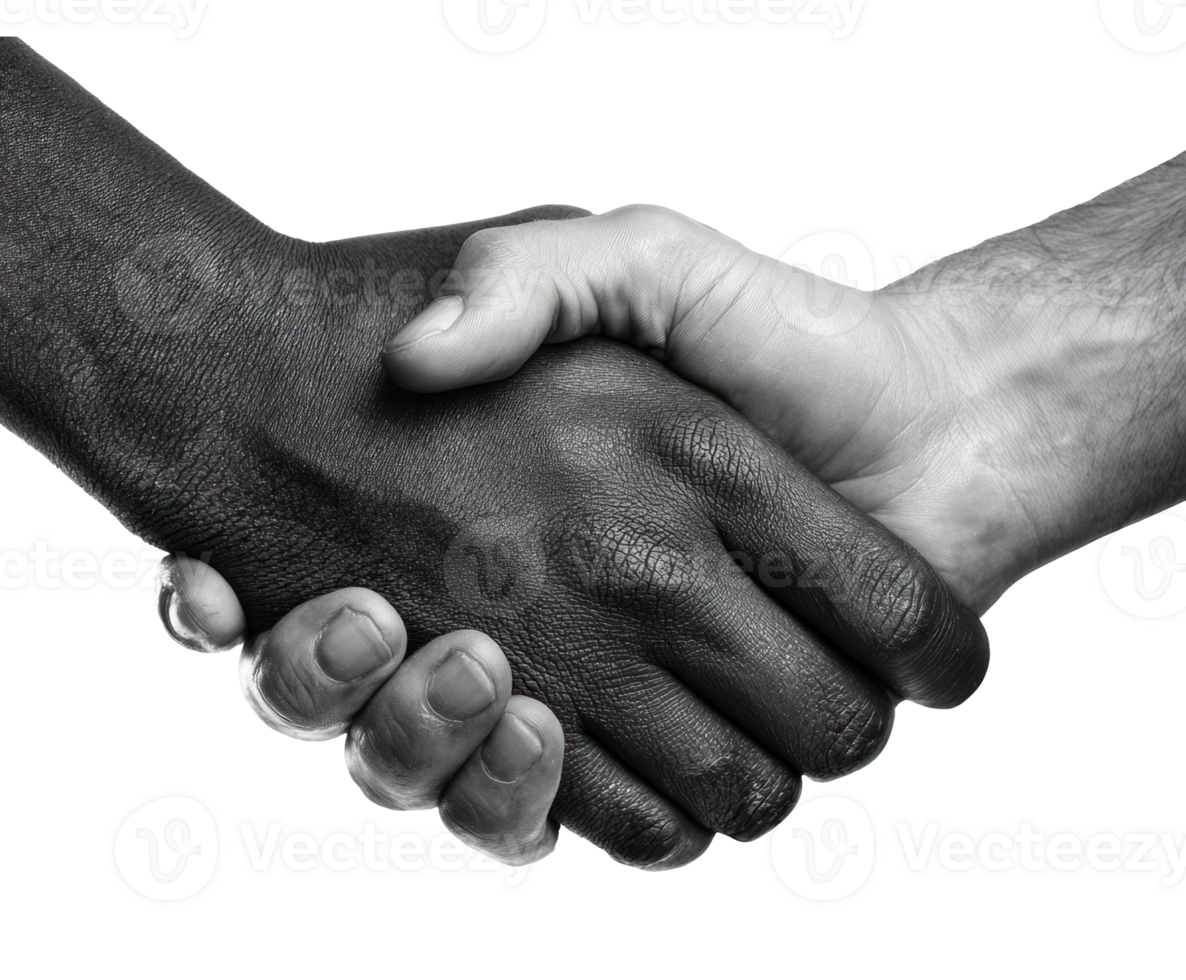 Unity through handshake symbolizing friendship and collaboration png