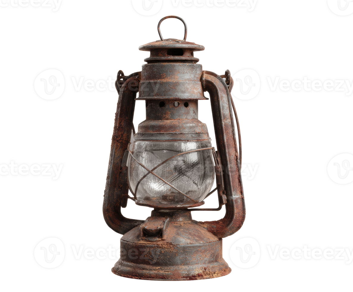 Rustic lantern design for vintage home decor and ambiance png