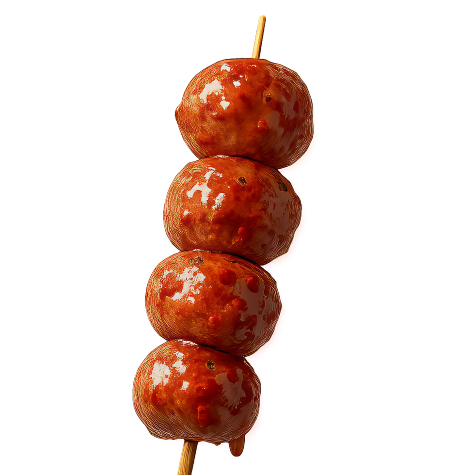 Delicious Thai Meatball Skewers Perfect for Grilling and Appetizers png