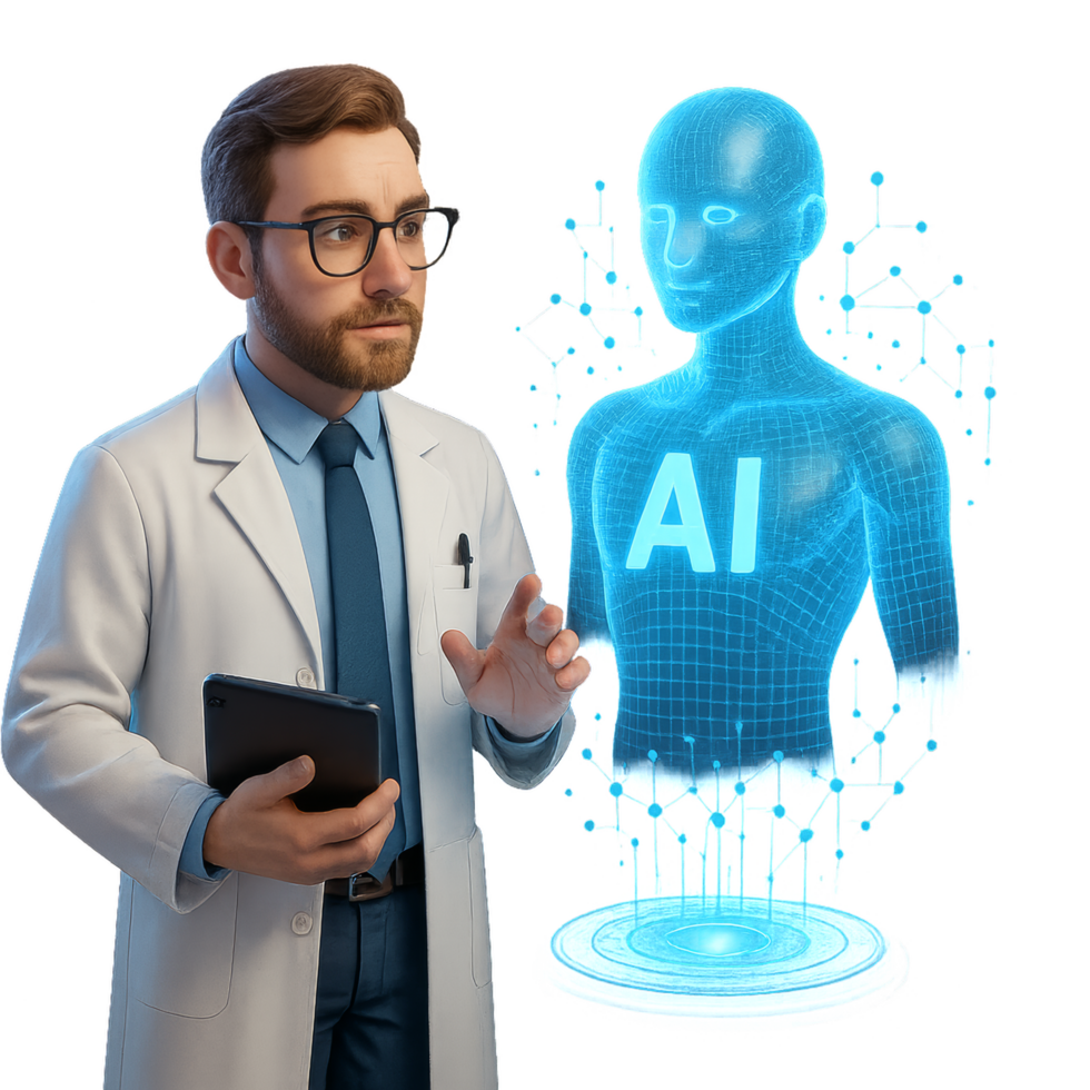Innovative Research in Holographic AI Technology and Applications png