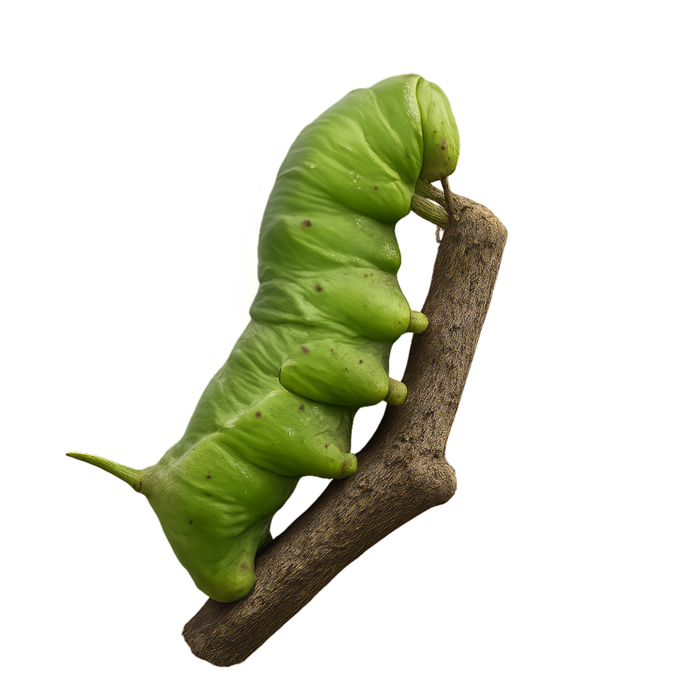 Transformation of a Caterpillar in a Simple Natural Moment png