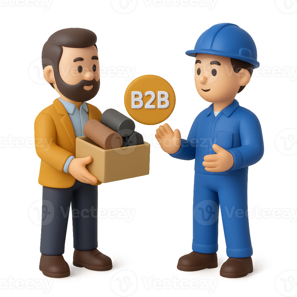 Business Negotiation Between Supplier and Manufacturer Concepts png