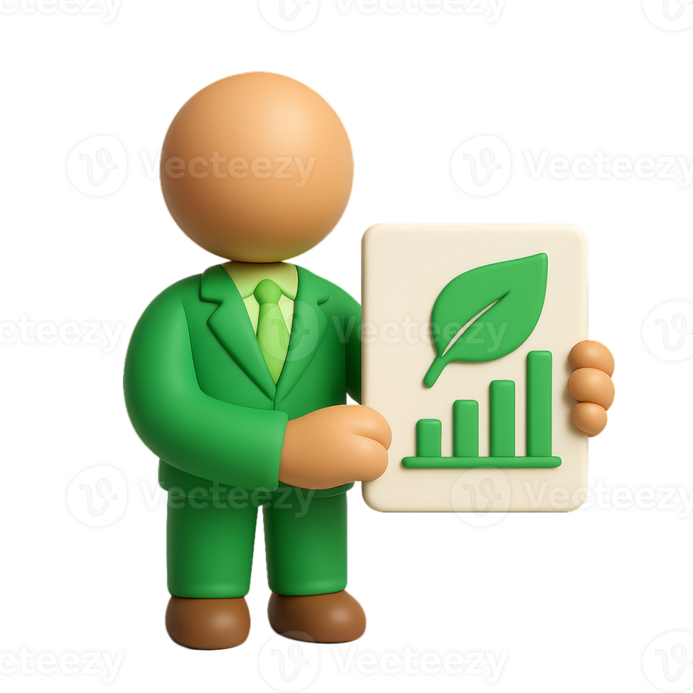 Simple Business Icon Representing Sustainable Growth and Innovation png