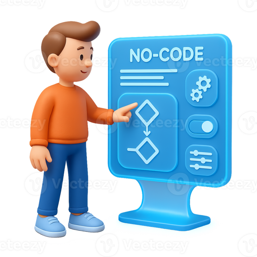 No code development png