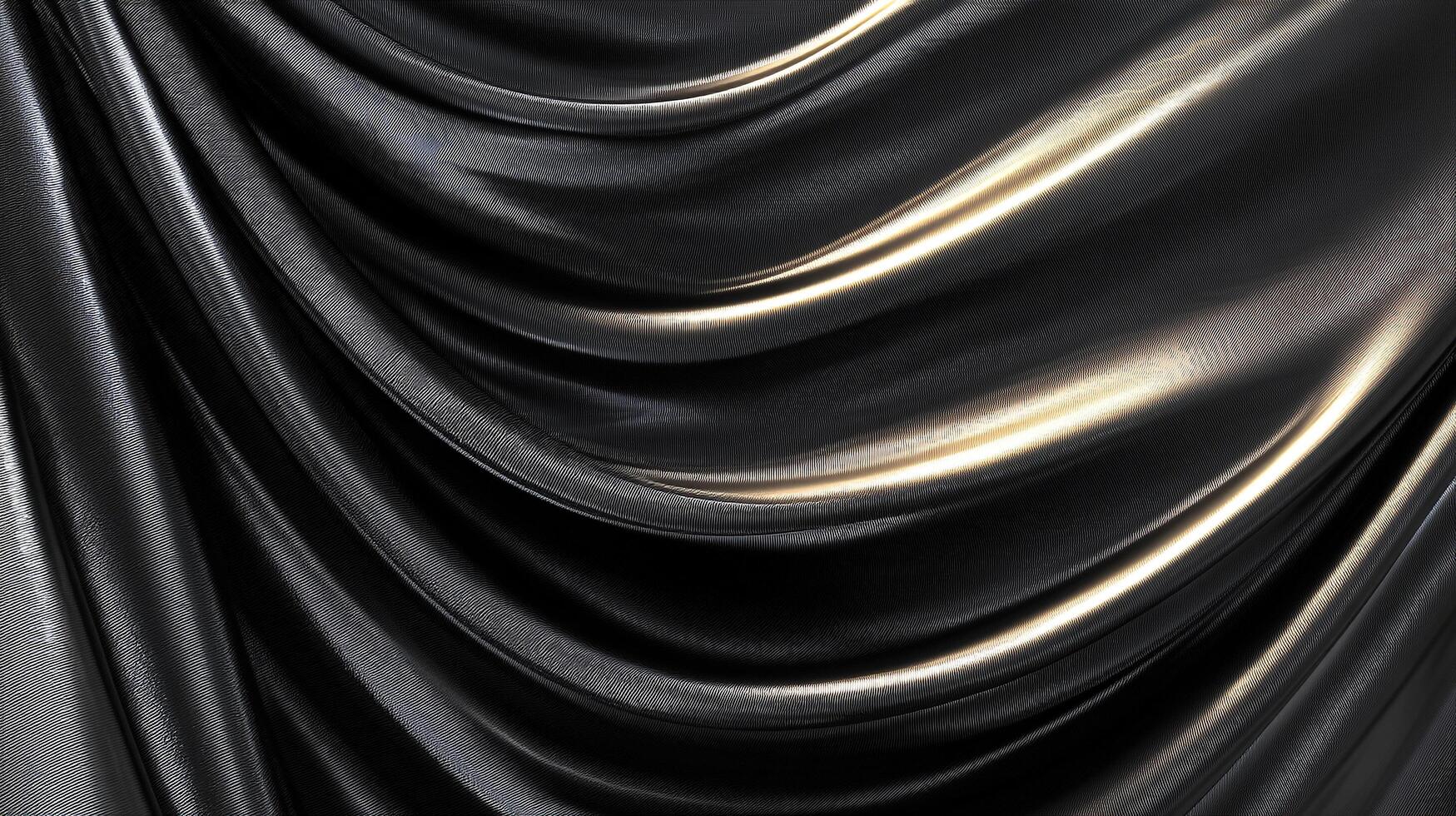 Detailed textures in smooth wave style luxury abstract background photo