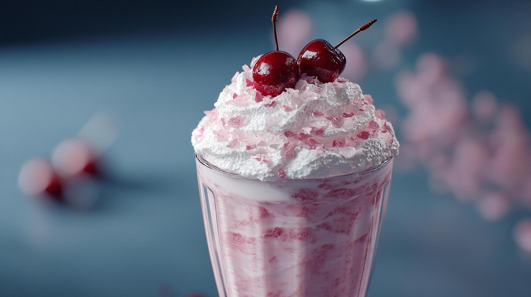 Detailed tasty dessert photo with sharp focus