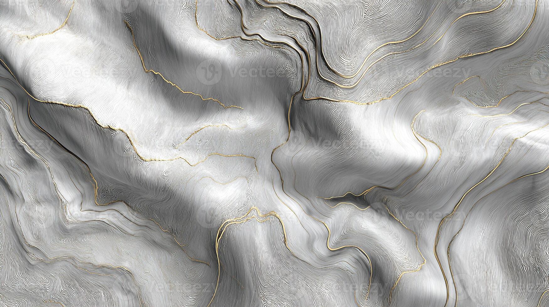 Smooth wave style photorealistic luxury background with detailed textures photo