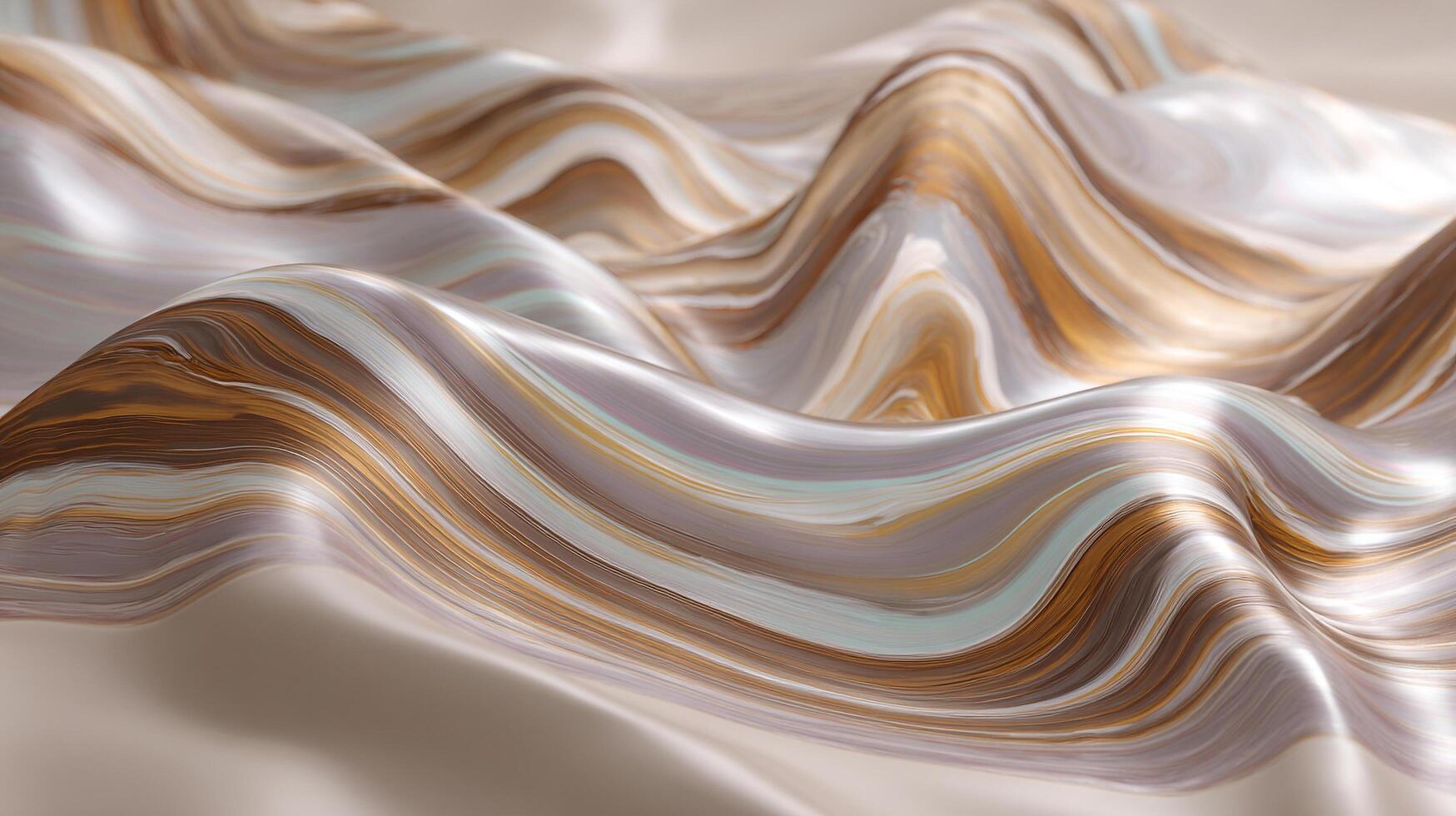 High resolution photorealistic luxury background with smooth wave textures photo
