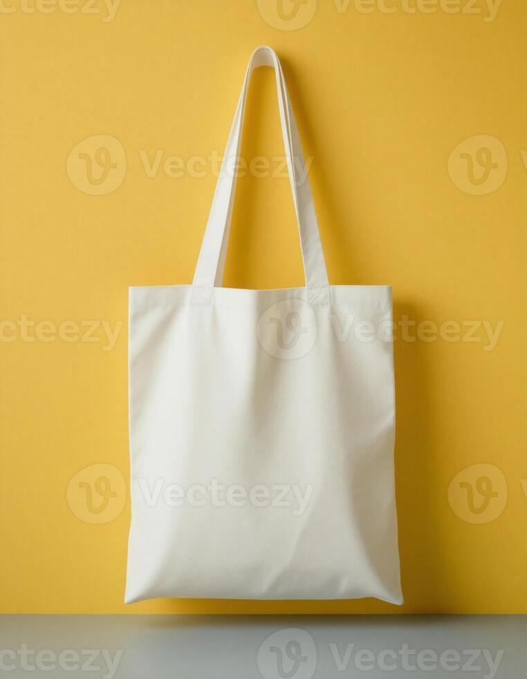 Minimal Eco Bag Studio Scene photo